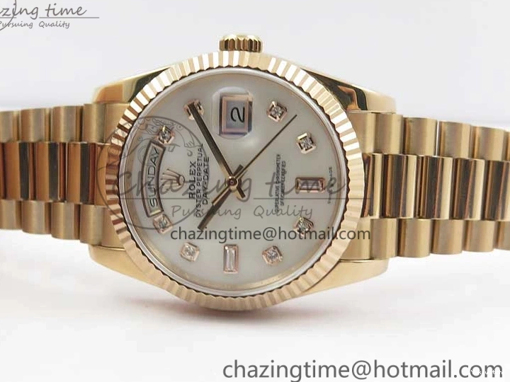 Dial Maker President 36 Edition on Markers Bp Day-Date MOP Crystral 128239 Best Bracelet RG RG White 0220